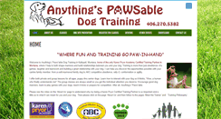 Desktop Screenshot of anythings-pawsable.com